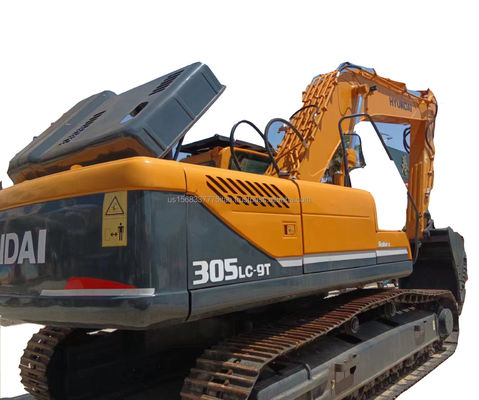 한국의 현대 305LC-9T 모델 30ton 305 크롤러 발굴기 사용 된 발굴기 하가