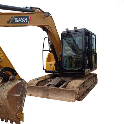 좋은 상태 SANY 55 60 75 원래 사용 된 SY135C 수압 미니 발굴기 15000 KG