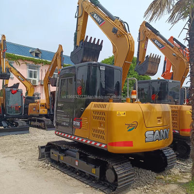 SANY SY75C 발굴기 7500 KG 뛰어난 성능의 수압 건설 기계
