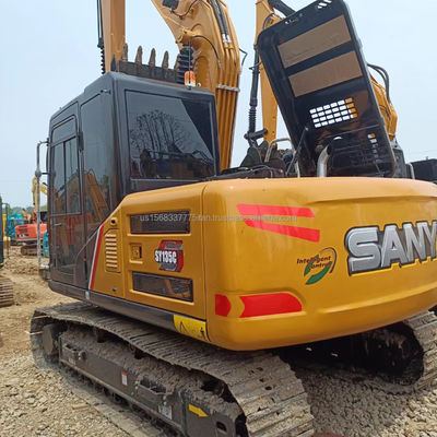 사용 된 Sany SY135C 발굴기 0.6M3 버킷 용량 및 원래 수압 밸브