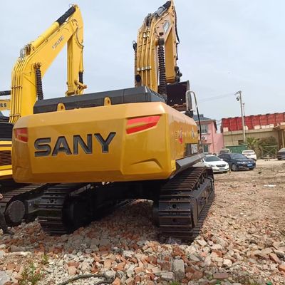 오리지널 수압 밸브와 함께 큰 사용 된 SANY SY485H 발굴기 48.5톤 운영 무게