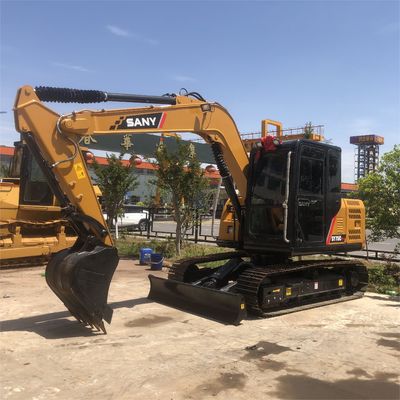41.1 kw 엔진 SANY SY75C 프로 발굴기 우수한 작업 성능 보장