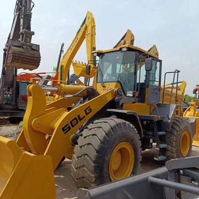 20톤 가동 무게 오리지널 웨이차이 엔진을 가진 중고용 링곤 956F 로더