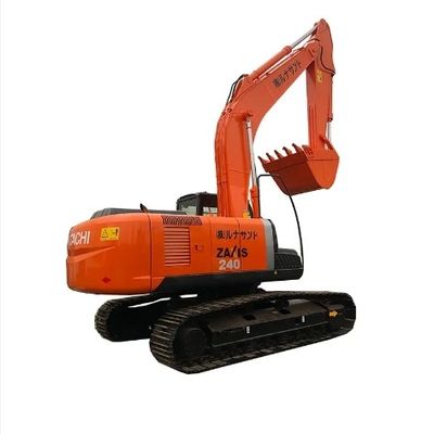 24톤 히타치 ZX240 발굴기 1.2m3 버킷 용량과 완벽한 성능
