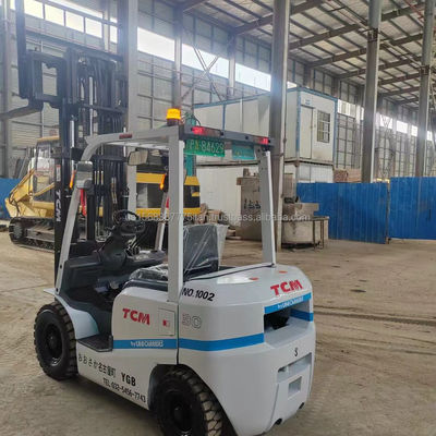 일본 시장 사용 된 중고용 TCM YGB 3톤 포크리프트 4500 KG 기계 무게