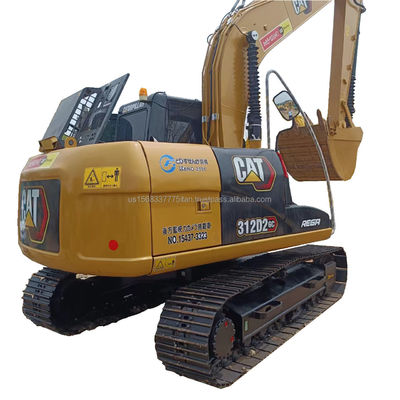 CAT 312D2GC 사용 된 발굴기 13000 KG 까다로운 조건에 대한 크롤러 건설 기계
