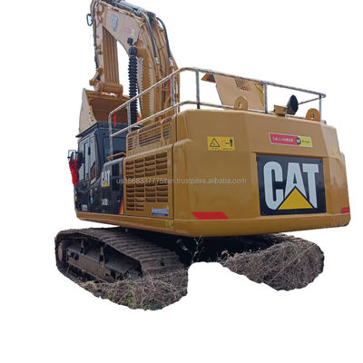 중고 Caterpillar 원본 수압 실린더와 함께 사용 된 Cat 349 발굴기