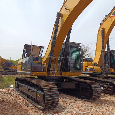 사용 된 Cat 336D2 발굴기 기계 원형 수압 밸브 2.27M3 버킷 용량