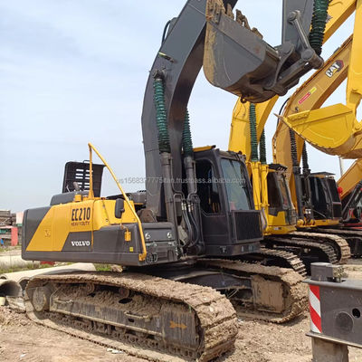사용 된 VOLVO EC210 발굴기 원본 수압 밸브와 0-2000 작업 시간