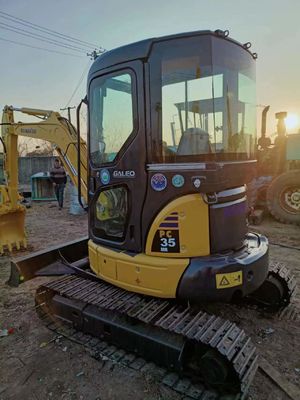 코마쓰 PC35 미니 발굴기 0-2000 작업 시간 3500 KG 기계 무게