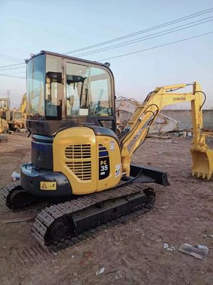 코마쓰 PC35 미니 발굴기 0-2000 작업 시간 3500 KG 기계 무게