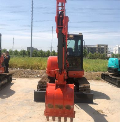 사용 된 5.5톤 작동 무게와 원본 수압 밸브 Kubota KX165 발굴기