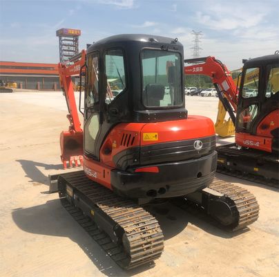 사용 된 5.5톤 작동 무게와 원본 수압 밸브 Kubota KX165 발굴기