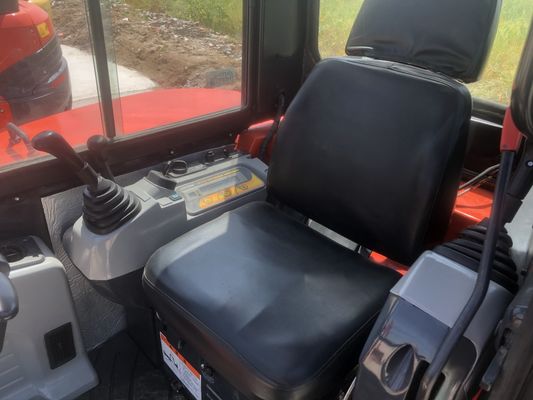 사용 된 5.5톤 작동 무게와 원본 수압 밸브 Kubota KX165 발굴기