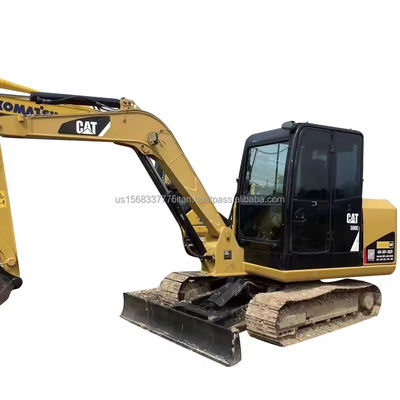 6TON 작동 무게 오리지널 수압 펌프와 함께 미니 발굴기 CAT 306 기계