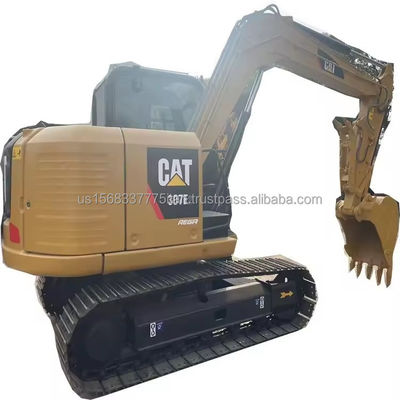 사용 된 Caterpillar 7톤 수압 크롤러 농장 파기기 미니 발굴기 좋은 상태