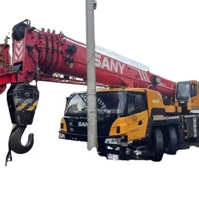 45000kg 사용 된 SANY 200톤 크레인 기계 1000-1500 작업 시간