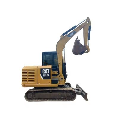 0-2000 근무 시간 사용 된 Caterpillar Cat 305.5 0.8m3 배트 용량으로 발굴기