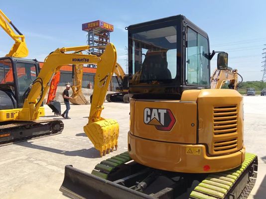 CAT 303.5 엔진 EURO5 Epa 수압 펌프 오리지널 정원 미니 크롤러 발굴기 3.5t