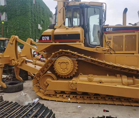 수입 된 사용 된 Cat D7R 볼도저 7.5 도징 용량으로 지구 이동 장비