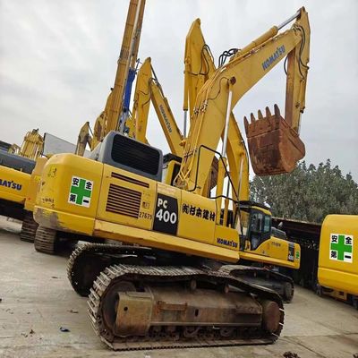 40000 KG 코마쓰 PC400-8 오리지널 엔진과 더 적은 작업 시간으로 사용 된 발굴기