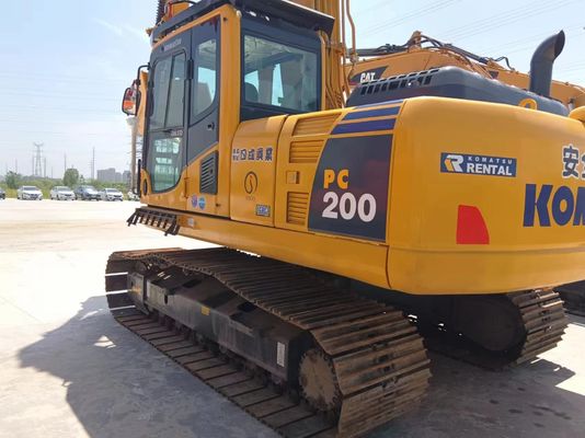 CE EPA 인증 사용 된 코마쓰 PC220 발굴기 119 kW 전력 22000 KG 무게