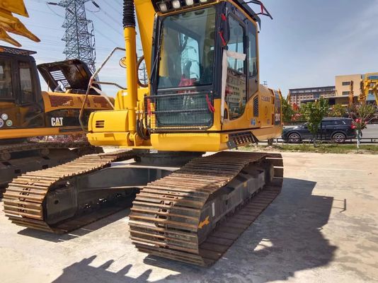 CE EPA 인증 사용 된 코마쓰 PC220 발굴기 119 kW 전력 22000 KG 무게
