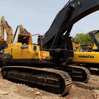 수압 펌프 원본 2016 VOLVO EC480 발굴기 48 톤 일본 사용 크롤러 기계
