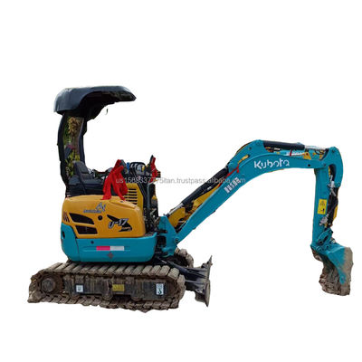 KUBOTA KXU17 모터 및 내구성 베어링으로 건설 재료 상점에서 사용되는 발굴기