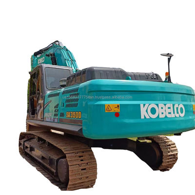 KOBELCO SK350 발굴기 1M3 버킷 용량으로 사용 된 좋은 성능 기계