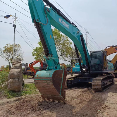 원래 수압 밸브 35 톤 중고 Kobelco SK350 건설용 발굴기