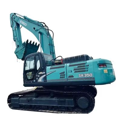2016년 사용된 Kobelco SK350 발굴기 발굴기 원형 수압 펌프 좋은 상태