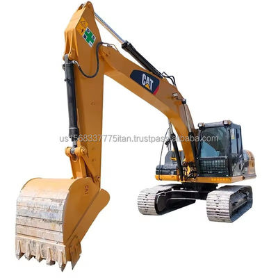 오리지널 CAT 320DL 엔진 사용 된 32 톤 수압 발굴기 중고 기계 큰