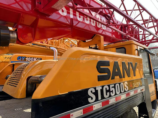 SANY STC500S 50 톤 크레인 좋은 상태와 건설에 좋은 성능