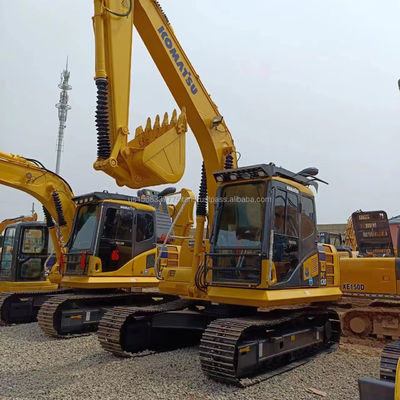 원본 수압 펌프 13톤 KOMATSU PC130 발굴기 상하이에서 사용 중 좋은 상태