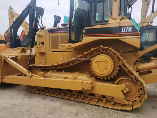 20톤 가동 무게 사용 된 CAT D7R 전류 및 판매용 롤러 볼도저 원래