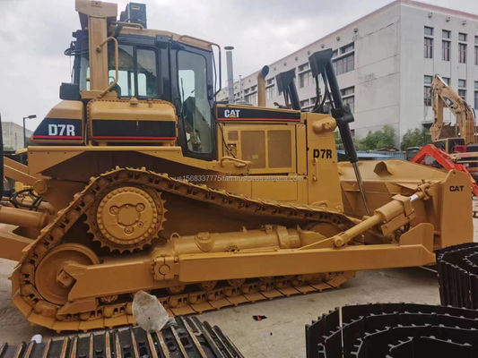 20톤 가동 무게 사용 된 CAT D7R 전류 및 판매용 롤러 볼도저 원래