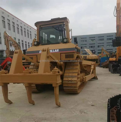20톤 가동 무게 사용 된 CAT D7R 전류 및 판매용 롤러 볼도저 원래