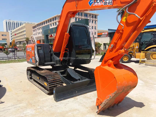 건설 기계 사용 히타치 ZX70 발굴기 98kw 전력 및 낮은 작업 시간