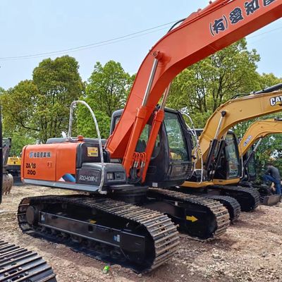 98kw 히타치 zx200 90% 12 톤 중고 EPA 크롤러 발굴기 사용 된 발굴기