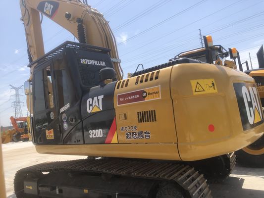사용 된 CAT320 320D2 발굴기 1 M3 버킷 용량 및 0-2000 작업 시간