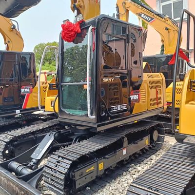 9500 KG Caterpillar SY95 미니 발굴기 원부품 엔진과 함께 좋은 상태
