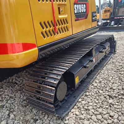 9500 KG Caterpillar SY95 미니 발굴기 원부품 엔진과 함께 좋은 상태